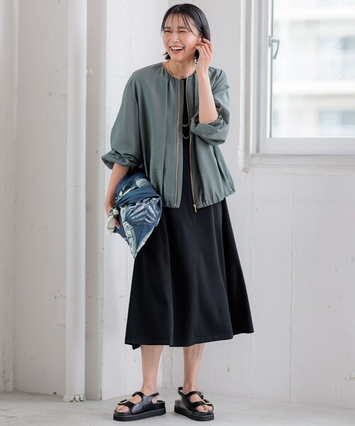 【新品】23区【接触冷感/速乾】シアータンブラー ブルゾン 23区｜【速乾性/接触冷感】シアータンブラー ブルゾン | Rakuten