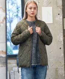 セオリー ダウンミリタリージャケット M TAION（タイオン） ダウンジャケット ダウン MILITARY V-NECK W-ZIP