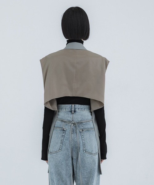 08sircus コート アウター 「08sircus/08サーカス」ウールトロピカル  