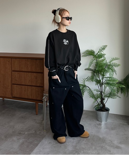 tシャツ 配色ステッチロンT メンズ レディース : ZOZOTOWN Yahoo!店