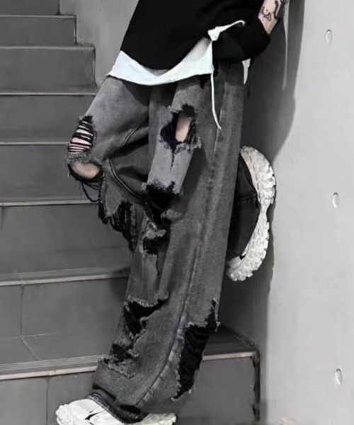 NOVESSEL ジーンズ デニム デニムパンツ A'GEM/9 × .kom「NOVESSEL