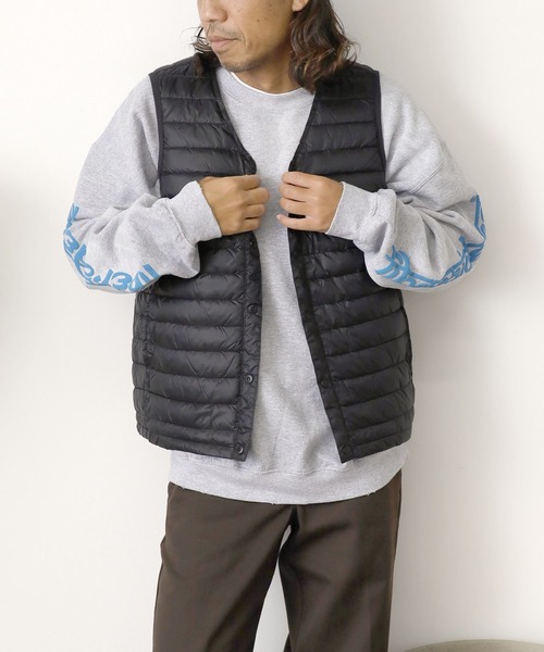 ROOP TOKYO ダウンベスト ベスト ライトダウンVネックインナーベスト
