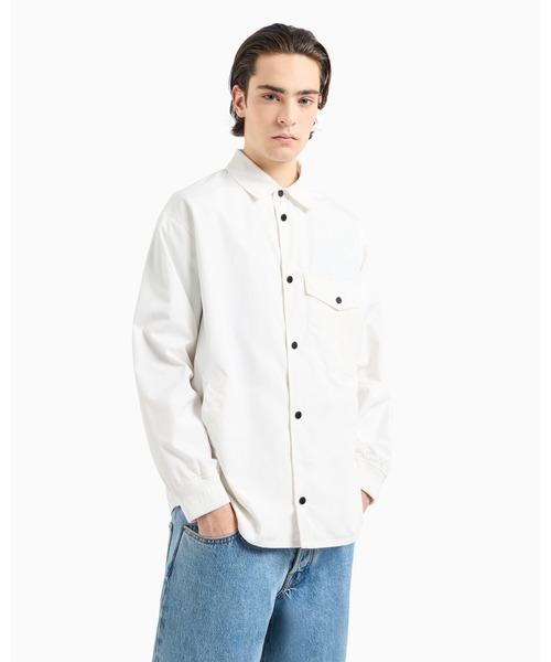 美品　A|X ARMANI EXCHANGEトレンチコート　ナイロンメッシュ 98231731b_8_d_500.jpg