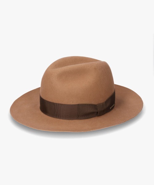 override 帽子 ハット OVERRIDE FELT FEDORA L.BRIM / オーバーライド