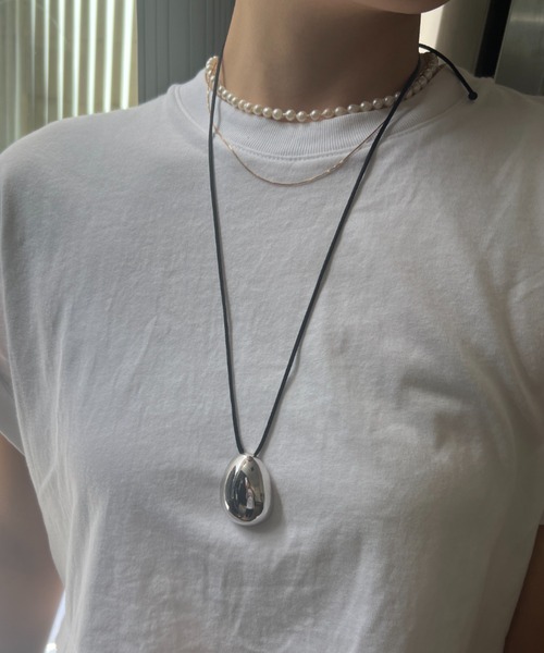 Rouge vif ネックレス 「JAMIRAY／ジャミレイ」EGG CORD NK