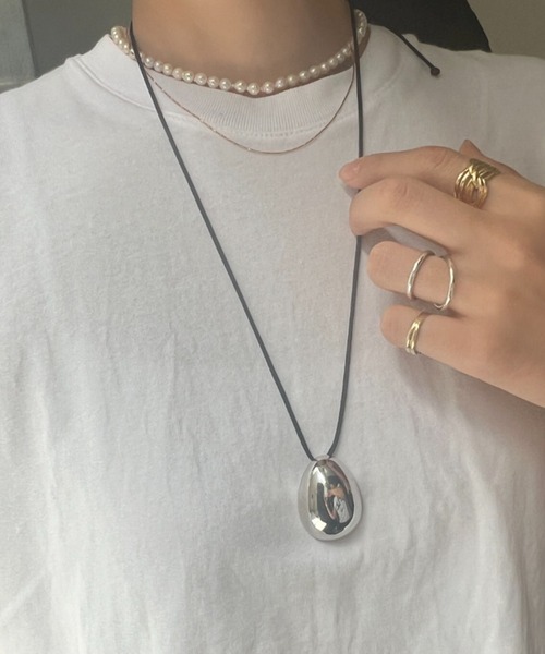 Rouge vif（ルージュ ヴィフ） ネックレス 「JAMIRAY／ジャミレイ」EGG