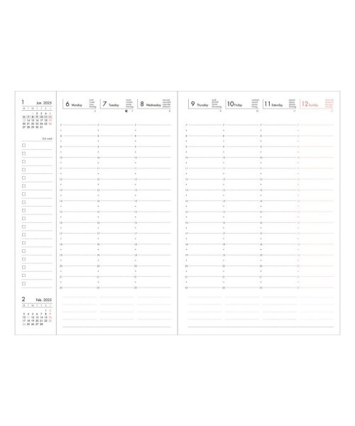 2021 オリジナルスケジュール帳 MARK'S 【50％OFF】手帳 2025 スケジュール帳 2024年12月始まり