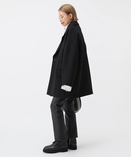 AP STUDIO ピーコート pコート ボンディングコート レディース