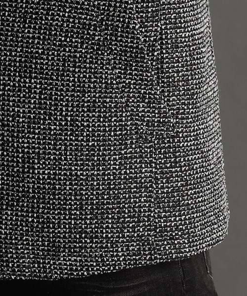 MONSIEUR NICOLE（ムッシュニコル） ツイードダブルフェイス スタンド