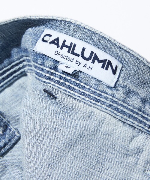 CAHLUMN　ベイカー デニムパンツ CAHLUMN（カウラム） ジーンズ Baker Denim Pant/ベイカー デニム