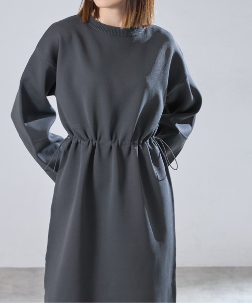 【新品タグ付】JUSGLITTY ヘンリードロストワンピース 新品タグ付き JUSGLITTY ワンピース 新品タグ付】JUSGLITTY ヘンリー