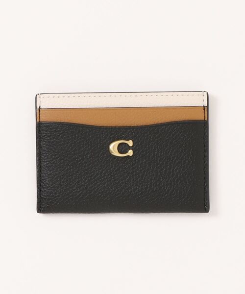 エッセンシャル カード ホルダー ウォレット・カラーブロック COACH｜【公式】エッセンシャル カード ホルダー ウォレット