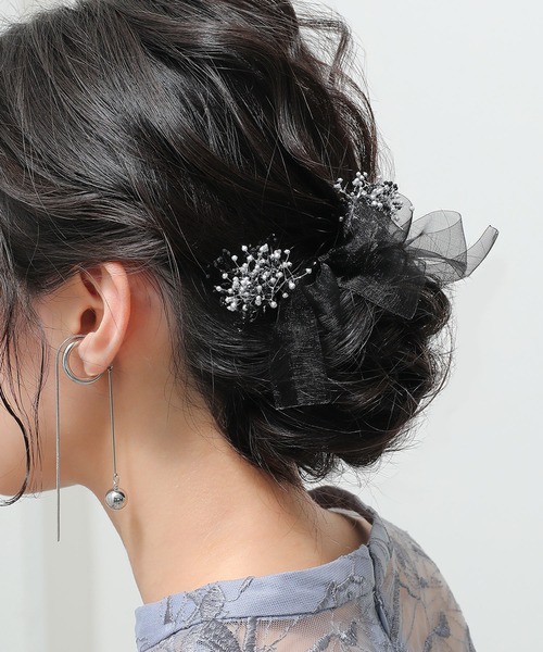 【美品】プリュイヘアアクセサリー4点セット 美品】プリュイヘアアクセサリー4点セット