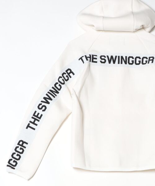メンズウェア THE SWINGGGR SWG NYLON ZIP PARKER GOLF THE SWINGGGR パーカー SWINGGGR/スウィンガー/TECH PARKA メンズ