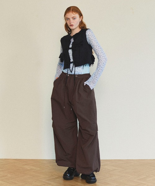 MAISON SPECIAL ブラウス シャツ Flower Rustic Tops/フラワーラ