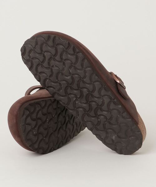 BIRKENSTOCK ブラウン 37 BIRKENSTOCK ブラウン ダブルストラップサンダル 37