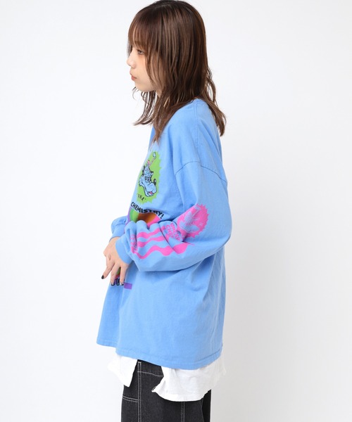 tシャツ M2417 レインボーキャラロンT レディース RNA tシャツ M2417 レインボーキャラロンT レディース
