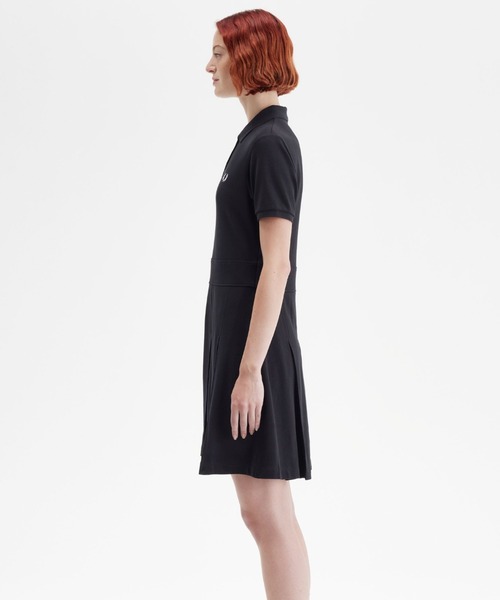 FREDPERRY☆ プリーツ ワンピース FRED PERRY ワンピース Pleated Tennis Dress/プリーツテニス