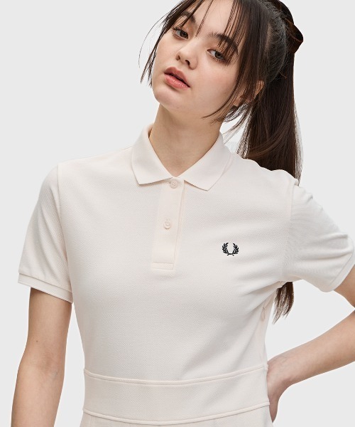FRED PERRY ワンピース Pleated Tennis Dress／プリーツテニス