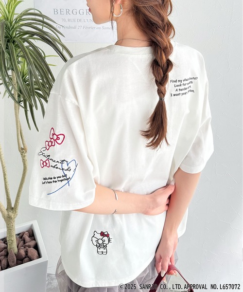 sanrio（サンリオ） tシャツ 「Sanrio characters/サンリオ
