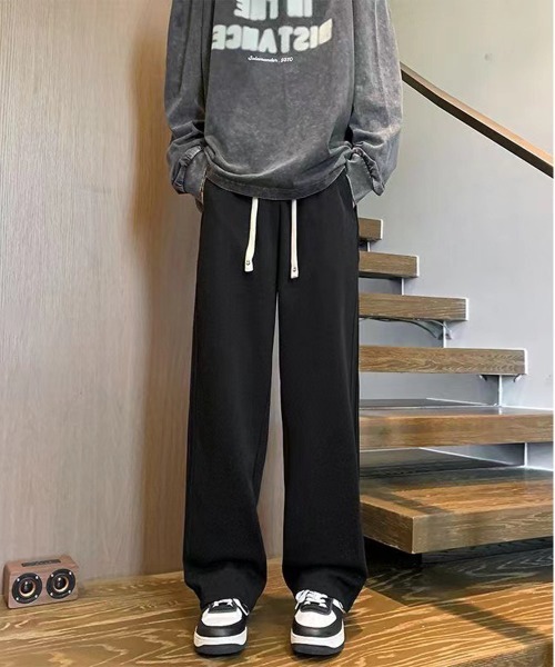 NEW GENTLEMAN ワイドパンツ スウェットパンツ ジャージ ビバリー