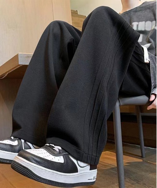 NEW GENTLEMAN ワイドパンツ スウェットパンツ ジャージ ビバリー