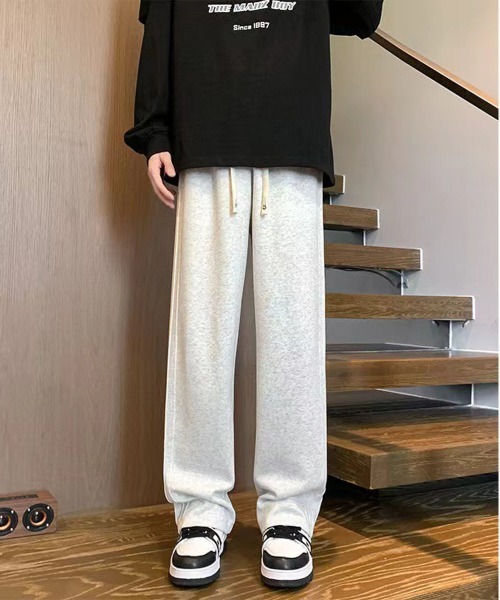 NEW GENTLEMAN ワイドパンツ スウェットパンツ ジャージ ビバリー