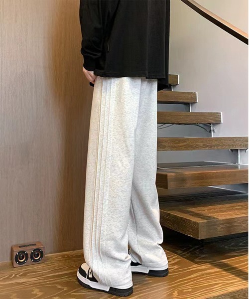 NEW GENTLEMAN ワイドパンツ スウェットパンツ ジャージ ビバリー