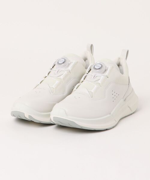 スニーカー ECCO バイオム 2.2 本革 レディース 多用途 アスレジャースニーカー レディース
