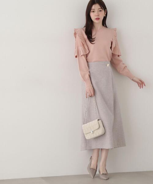 PROPORTION BODY DRESSING スカート キラツイードラップ