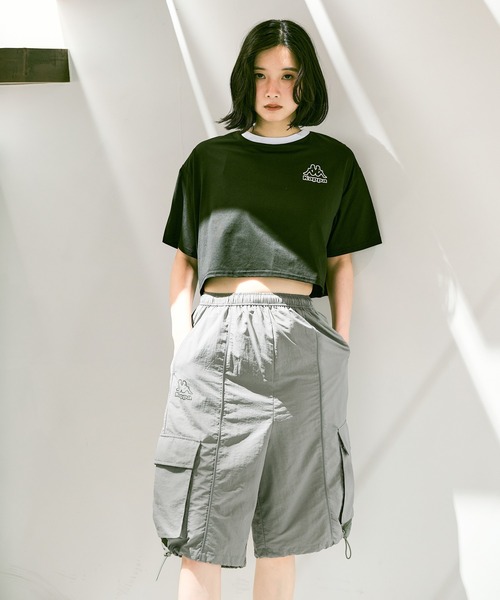 Kappa ラッシュガード 水着 4点セット Kappa 水着 4点セット水着(半袖Tシャツ) レディース : ZOZOTOWN