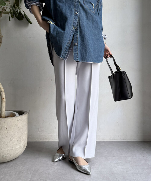 DouDou（ドゥドゥ） パンツ 「WEB限定」ダンボールストレートパンツ