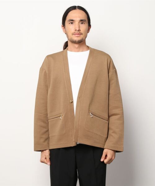 CULLNI（クルニ） カーディガン 2 ベージュ メンズ : ZOZOTOWN Yahoo