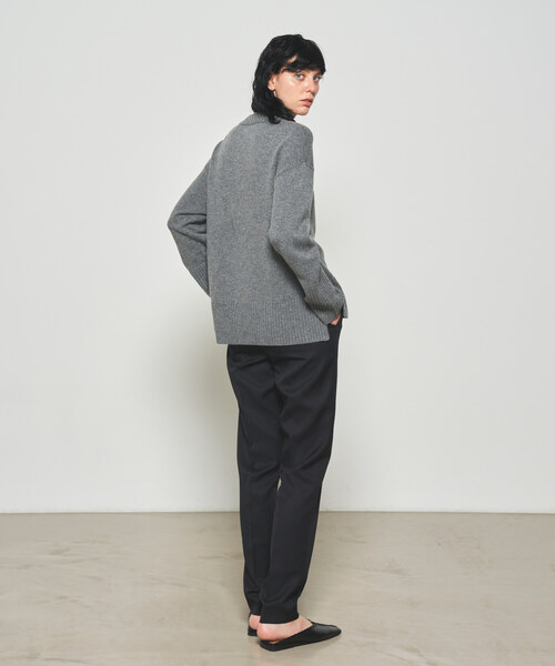 「N.O.R.C by the line」 Vネックニット S ベージュ レディース_画像7