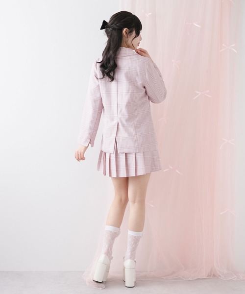 ARCHIVIO ピンク ラウンドセットアップ　Mサイズ DearMyLoveRose（ディアマイラブローズ） セットアップ ジャケット