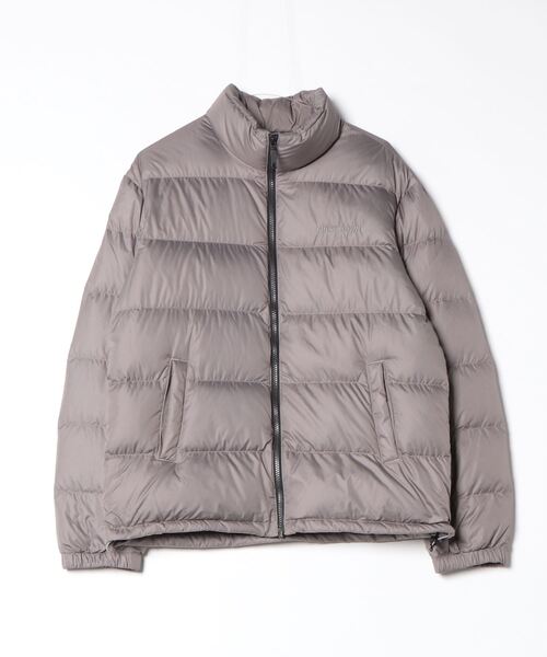 【美品】ファーストダウン Lサイズ FIRSTDOWNダウンジャケット USA FIRST DOWN USA (ファーストダウンユーエスエー) ラムレザー 胸ロゴ