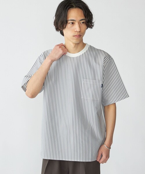 【Only & Sons】ボーダー シアサッカー Tシャツ / 送料無料 シアサッカー tシャツ(メンズファッション) | ファッション の