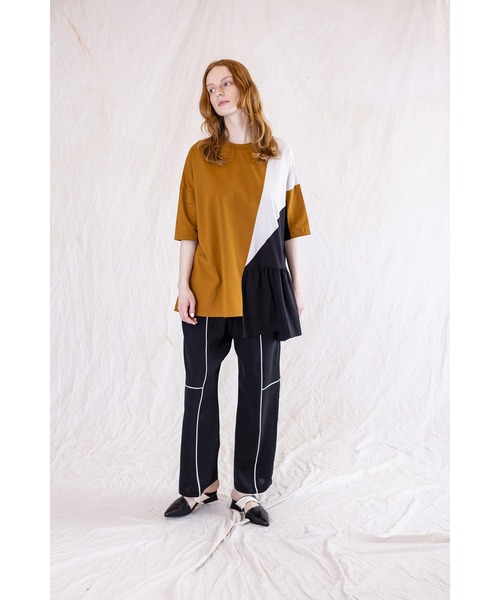 OSMOSIS 「OSMOSIS」 半袖カットソー ONE SIZE ブラック