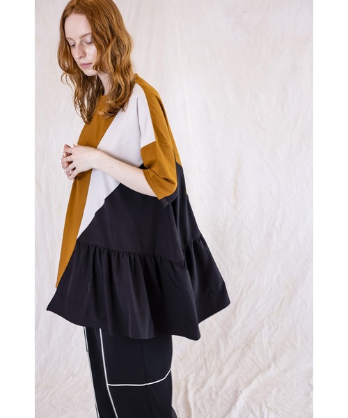 OSMOSIS 「OSMOSIS」 半袖カットソー ONE SIZE ブラック
