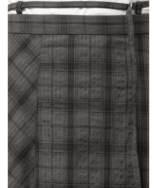 MURUA（ムルーア） スカート 「WEB限定」チェックフレアスカート