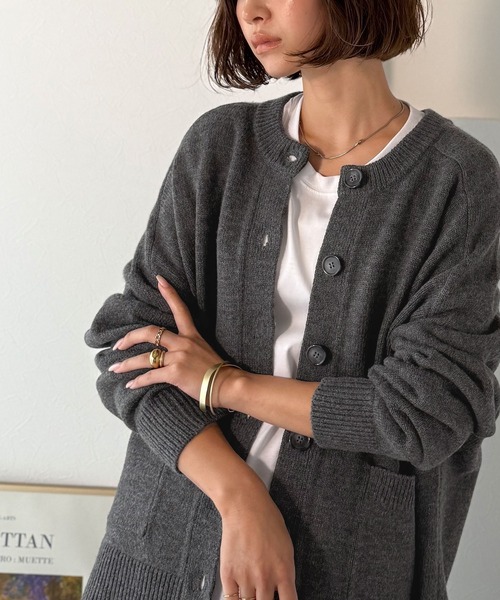 classicalelf（クラシカルエルフ） カーディガン 絶妙なすっきり 