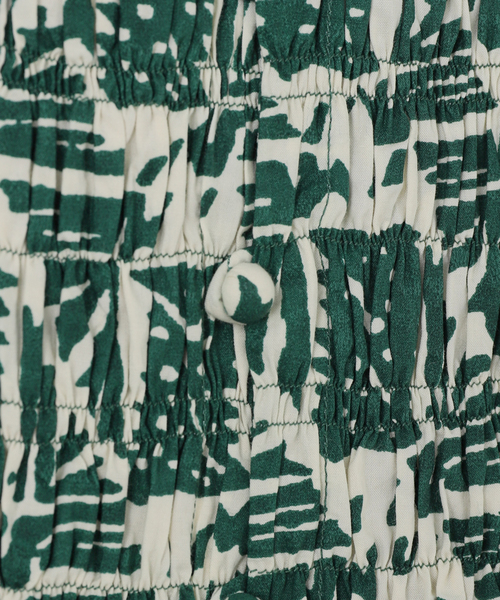 ブラウス シャツ 「SARA MALLIKA/サラマリカ」 CTN POPLIN PRINTキャミソール レディース Sara mallika サラマリカ ビスチェ Cotton Poplin Print Cami