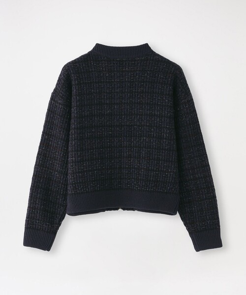 「LOVELESS」 ジップアップブルゾン 36 ブラック レディース_画像6