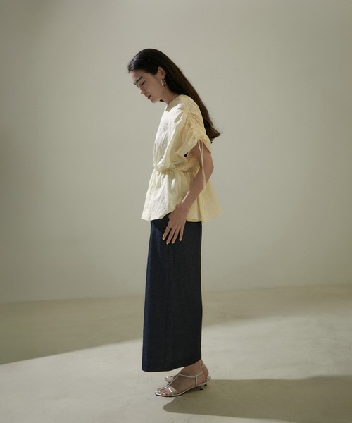 「SALON adam et rope'」 ノースリーブブラウス FREE ブラック レディース SALON adam et rope' 「SALON rope'」 ノースリーブブラウス