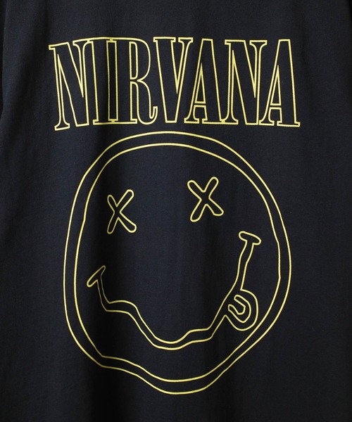 ROCK OFF tシャツ 「ROCK-OFF」NIRVANA HAPPY FACE RINGER T-SHIRTS