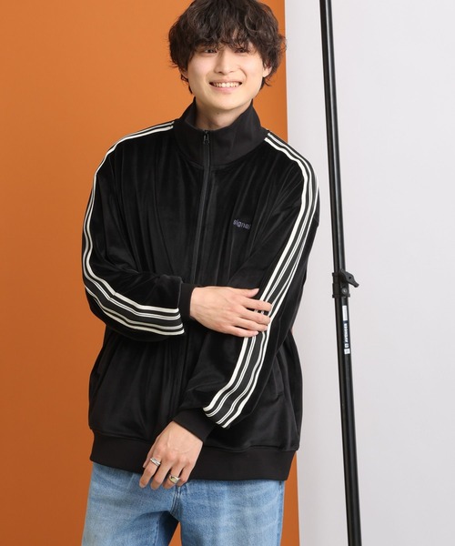 SIGNAL SPORTS（シグナルスポーツ） ジャージブルゾン MEDIUM ネイビー