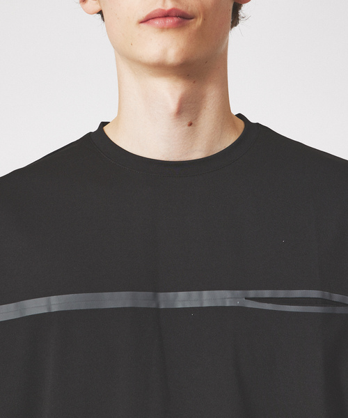 「ABAHOUSE」 半袖Tシャツ 44 ブラック メンズ