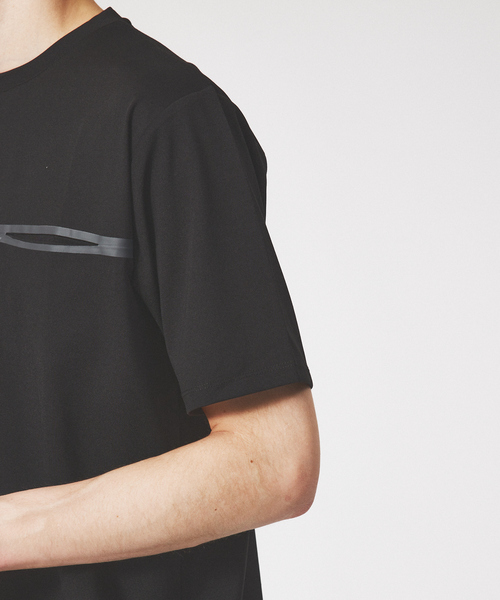 「ABAHOUSE」 半袖Tシャツ 44 ブラック メンズ