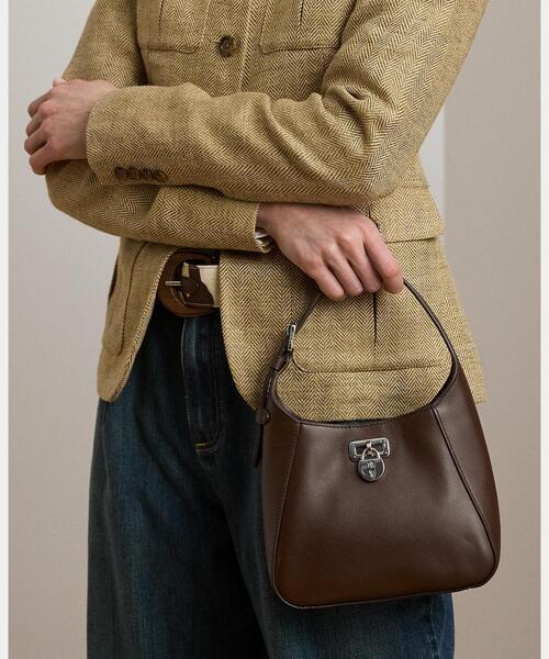 LAUREN RALPH ショルダーバッグ バッグ レザー スモール Tanner