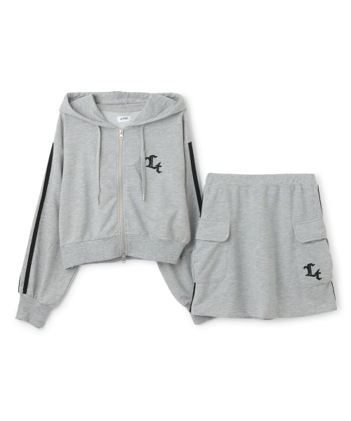 LOVETOXIC セットアップ 「LTXC」ZIPパーカSETUP キッズ 子供服 女の子